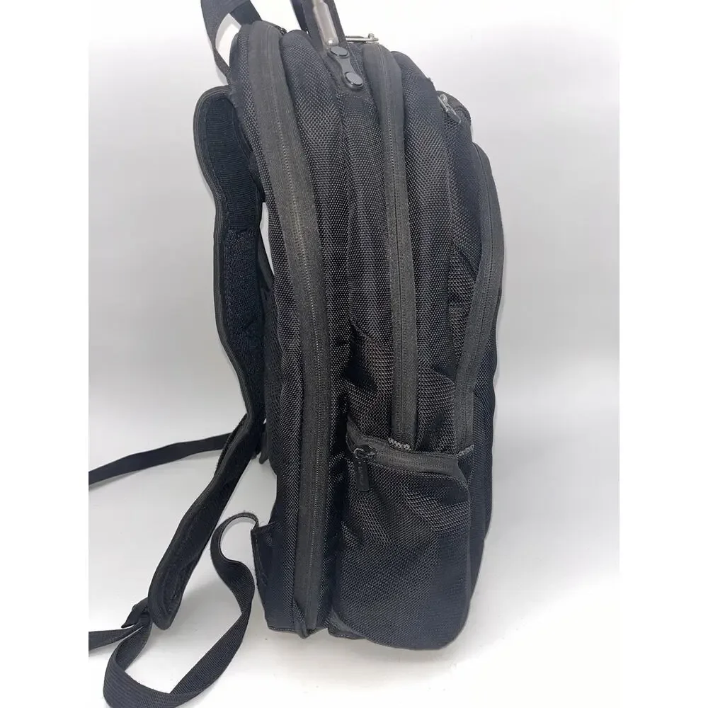LEVEL8 Laptop Backpack, Work Backpack for Men Women, Travel Computer Black